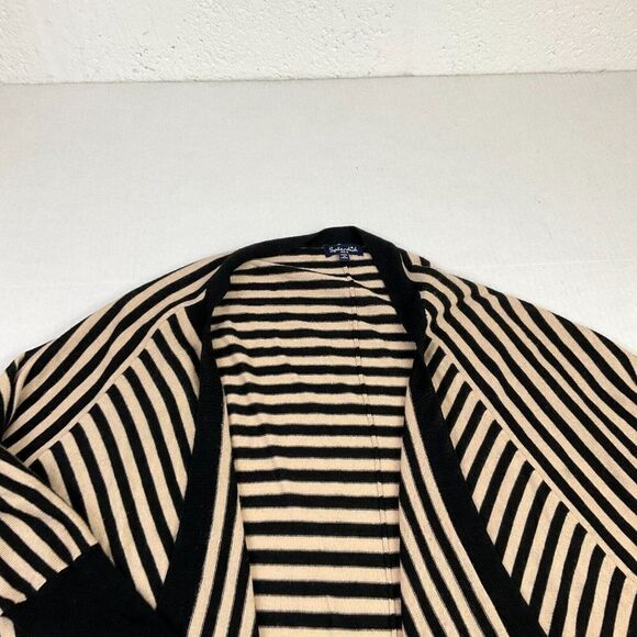 Splendid Open Front Cardigan Striped Dolman 3/4 Sleeve Loose Fit Sweater XS/S - Picture 3 of 11